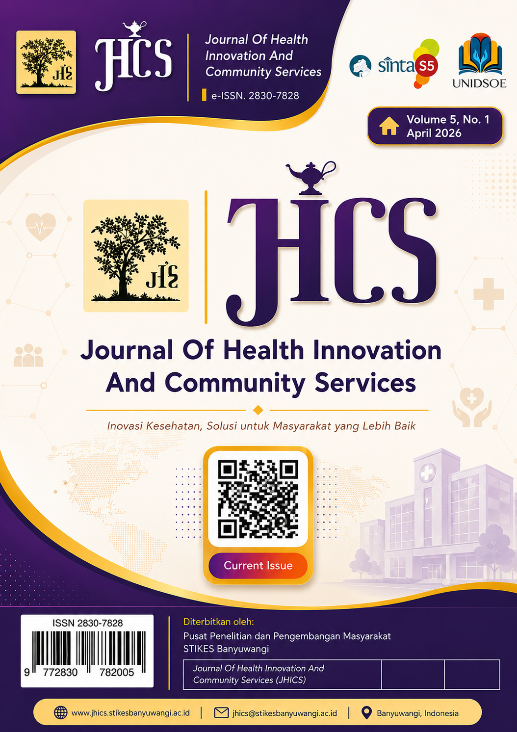 					View Vol. 5 No. 1 (2026): Journal of Health Innovation and Community Services
				